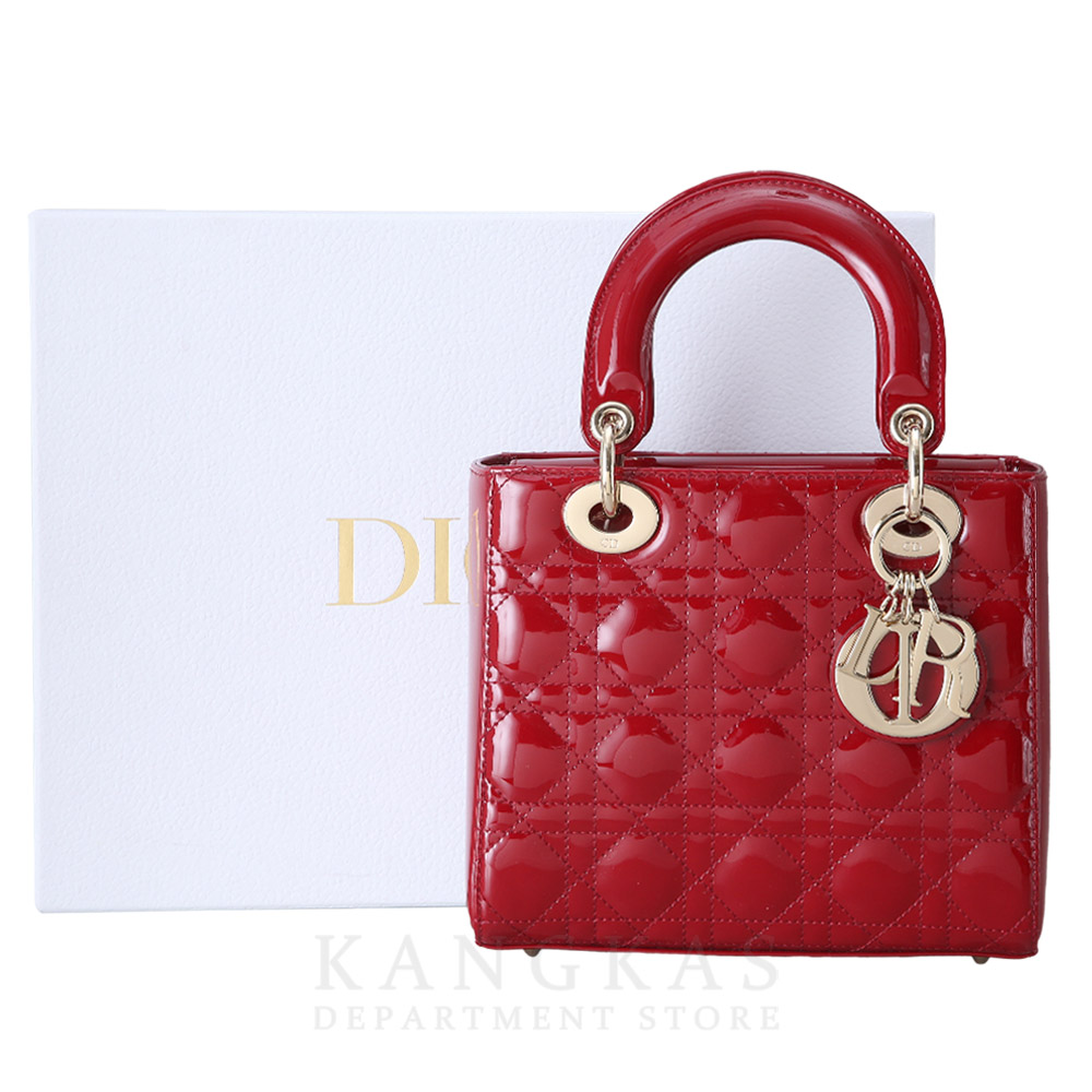 CHRISTIAN DIOR(USED)크리스찬디올 레이디디올 페이던트 스몰 백